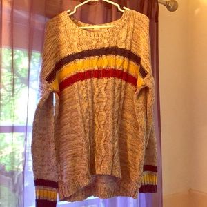 Roxy oversized fishermen sweater